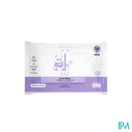 Naif Baby&kids Lotion Baby Wipes Pack 54