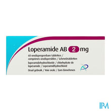 Afbeelding in Gallery-weergave laden, Loperamide Ab 2mg Orodisp. Tabl 60
