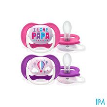 Afbeelding in Gallery-weergave laden, Philips Avent Fopspeen 6m+ Happy Girl
