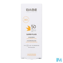 Afbeelding in Gallery-weergave laden, BabE Sun Super Fluid Sunscreen Ip50 50ml
