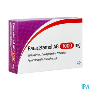 Paracetamol Ab 1000mg Comp 10