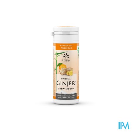 Ginjer Original Xylitol Kauwgom 30gr - Lemon Pharma