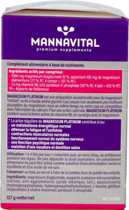 Mannavital Magnesium Platinum Nf Tabl 90