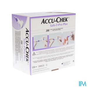 Accu Chek Safe T Pro Plus Steriel Wegwerp 200