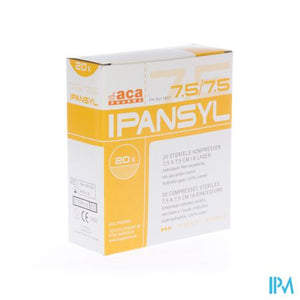 Ipansyl 3 Kp Ster 8pl 7,5x 7,5cm 20