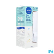 Mam Feel Good Glass Bottle Matt Girl 260ml