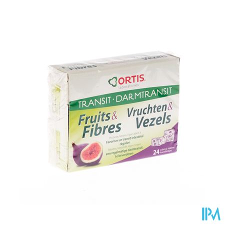 Ortis Vruchten & Vezels Blokje 1x24