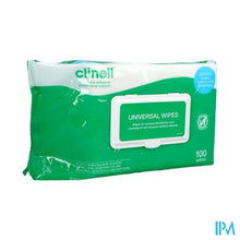 Load image into Gallery viewer, Clinell Universal Think Wipes 100
