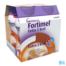 Load image into Gallery viewer, Fortimel Extra 2kcal Chocolade Karamel 4x200ml
