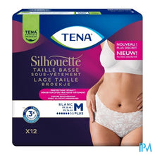 Afbeelding in Gallery-weergave laden, Tena Silhouette Plus Blanc Lage Taille M 12 780103
