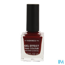Afbeelding in Gallery-weergave laden, Korres Km Gel Effect Nail 57 Burgundy Red 11ml
