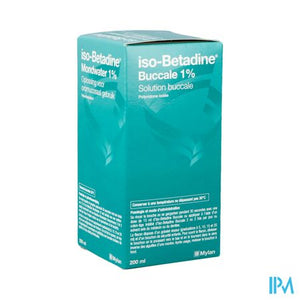 Iso Betadine 1% Nf Mondwater 200ml Ready To Use