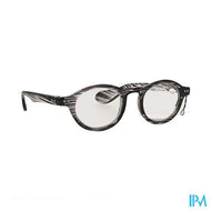 Pharmaglasses Milano Grey/black +2.00