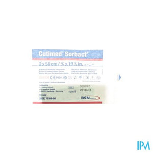 Cutimed Sorbact Gaasstrook 2x50cm 1 7216600