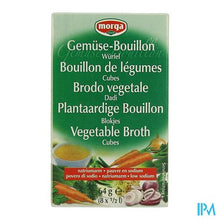 Load image into Gallery viewer, Morga Bouillonblokje Z/zout Bio 8x8g Revogan
