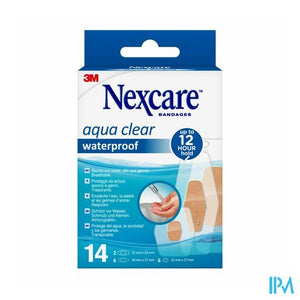 Nexcare 3m Aqua Clear Wtp Assortiment 14