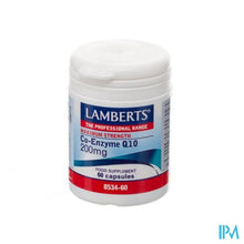 Afbeelding in Gallery-weergave laden, Lamberts Co-enzym Q10 200mg V-caps 60
