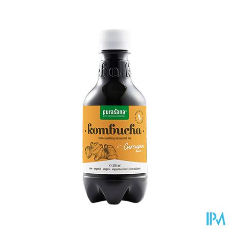 Purasana Vegan Kombucha Kurcuma Bio 330ml