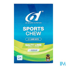 Load image into Gallery viewer, 6d Sports Chew Salty Lime 6x38g
