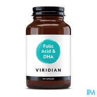 Viridian Folic Acid Dha Plant. Caps 90