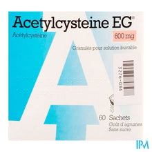 Load image into Gallery viewer, Acetylcysteine EG 600Mg Gran. Vr Drank Zakje  60
