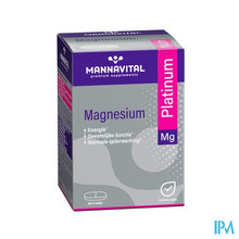 Afbeelding in Gallery-weergave laden, Mannavital Magnesium Platinum Nf Tabl 90
