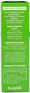 Soria Perilla Olie Omega 3 Vegan 50ml