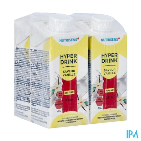 Hyperdrink 2 Kcal Vanille 4x200ml