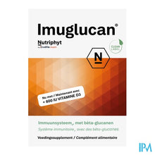 Load image into Gallery viewer, Imuglucan + Vit D3 800 Iu Caps 2x15 Nutriphyt

