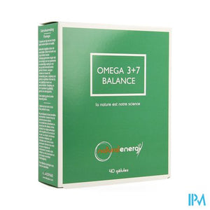 Natural Energy - Omega 3+7 Balance Caps 40