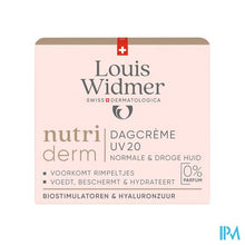 Afbeelding in Gallery-weergave laden, Widmer Nutriderm Dagcreme Uv 20 Zonder Parfum 50ml
