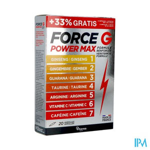 Vitavea Force g Power Max Lot Amp 20