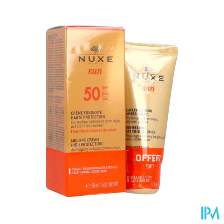 Nuxe Sun Duo Cr Vis.ip50 50ml+after Sun 50ml Promo