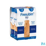 Fresubin Pro Drink Abrikoos Perzik Fl 4x200ml
