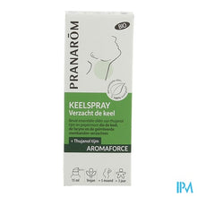 Afbeelding in Gallery-weergave laden, Pranarom Aromaforce Verzacht. Keelspray Bio 15ml
