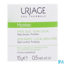 Afbeelding in Gallery-weergave laden, Uriage Hyseac Pasta Sos Creme 15ml
