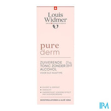 Load image into Gallery viewer, Widmer Purederm Zuiverende Tonic Zonder Alcohol Zonder Parfum 200ml
