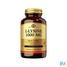 Load image into Gallery viewer, Solgar l-lysine Comp 100x1000mg
