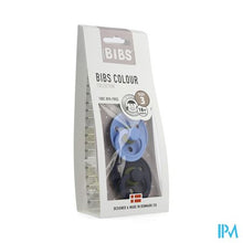 Afbeelding in Gallery-weergave laden, Bibs 3 Fopspeen Duo Sky Blue/deep Space
