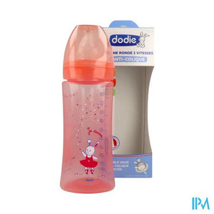 Dodie Zuigfles Initiatie+ Roze Danser 330ml