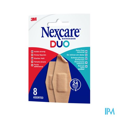 Nexcare 3m Duo Pleister Assorti 8