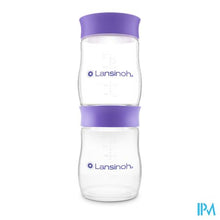 Afbeelding in Gallery-weergave laden, Lansinoh Borstvoeding Bewaarflesjes Melk 3x160ml
