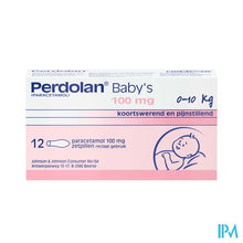 Load image into Gallery viewer, Perdolan Supp Baby 12x100mg
