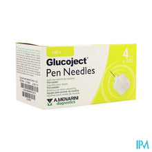 Load image into Gallery viewer, Glucoject Pen Needles 4mm 32g
