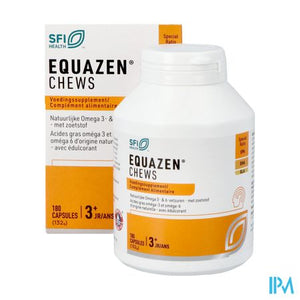 Equazen Omega 3/6 Chews Pot Caps 180