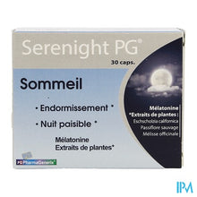 Afbeelding in Gallery-weergave laden, Serenight Pg Pharmagenerix Caps 30
