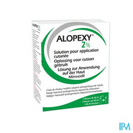 Alopexy 2 % Liquid Fl Pipet/spray 3x60ml