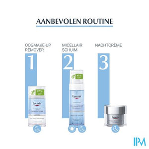 Eucerin Dermatoclean Hyaluron Oogreinig. 125ml Nf