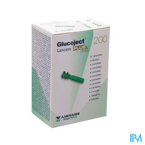 Glucoject Lancets Plus 33g 200 44123