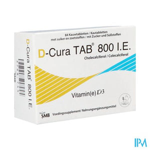 D-cura Tab 800 Kauwtabletten 84